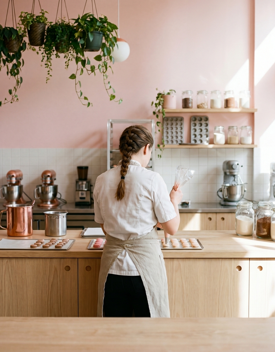 Oriane, artisane pâtissière — Atelier du Goûter, Orange