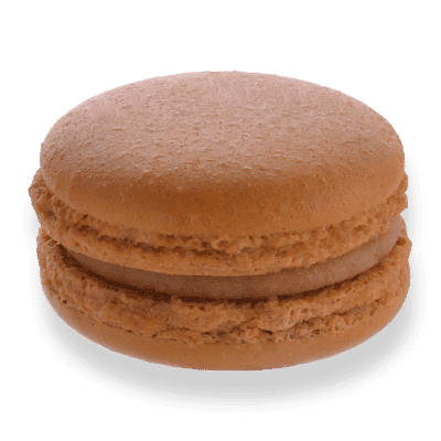 Macaron caramel